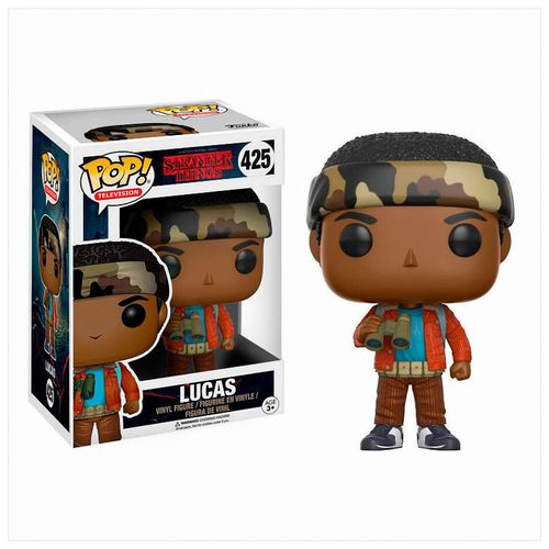 0889698133241 - Figurine Pop Stranger Things Lucas with Binoculars 0889698133241 - Figurine Pop Stranger Things Lucas with Binoculars