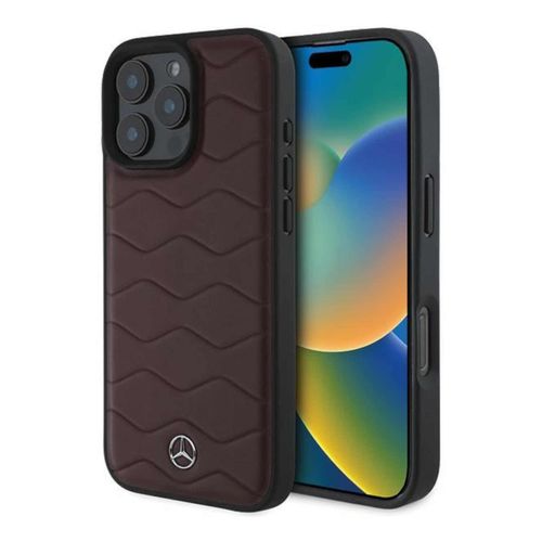 3666339325831 - Apple iPhone 16 Pro Max Hardcase Schutzhülle Waves Leather