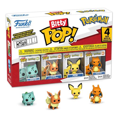 0889698811347 - Bitty POP - Pokémon - Series 3 4er-Pack 0889698811347 - Bitty POP - Pokémon - Series 3 4er-Pack