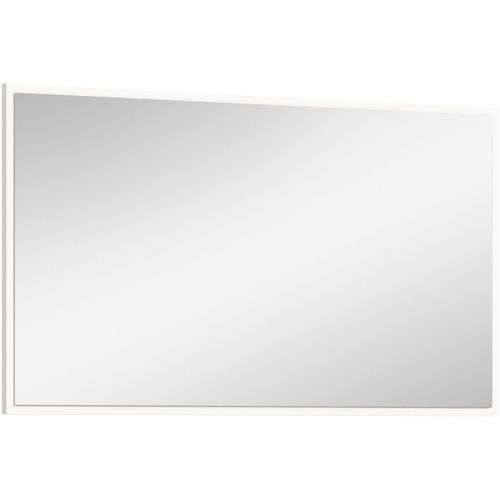 4069745147964 - Spiegel INOSIGN Trondheim Spiegel Breite 92 cm weiß B92cm H52cm T2cm Spanplatte Spiegelglas Spiegel große Spiegelfläche Gardeobenspiegel Flur Diele