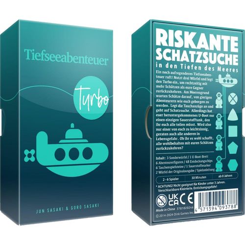 4571394093788 - Tiefseeabenteuer Turbo Brettspiel 4571394093788 - Tiefseeabenteuer Turbo Brettspiel