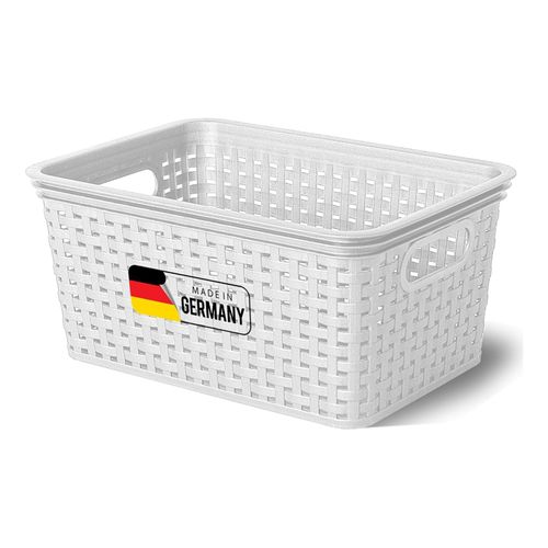 4251888532848 - Novaliv Aufbewahrungskorb in Rattan-Optik ohne Deckel Weiß Kunststoff 5L Nestbar Storage boxes BPA-frei Ideale Aufbewahrungsbox Organizer Box Ordnungsbox für Ordnungssystem 4251888532848 - Novaliv Aufbewahrungskorb in Rattan-Optik ohne Deckel Weiß Kunststoff 5L Nestbar Storage boxes BPA-frei Ideale Aufbewahrungsbox Organizer Box Ordnungsbox für Ordnungssystem