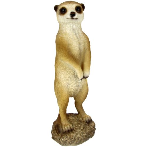 4019844776305 - Dekofigur IGEA Erdmännchen Dekofiguren Gr B H 85 cm x 23 cm braun Deko-Objekte Tierfigur