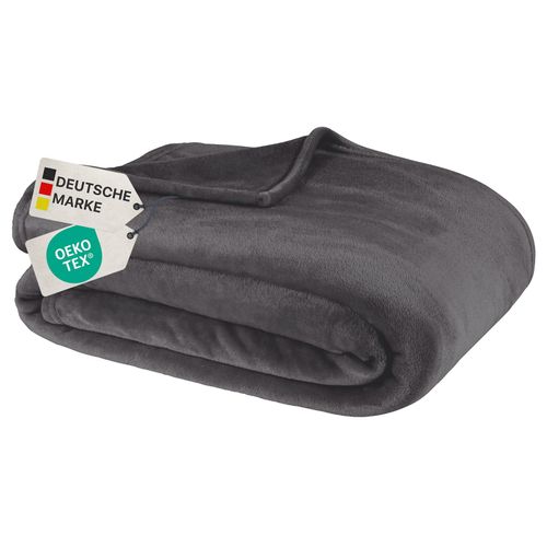 4255636666342 - NYVI Kuscheldecke Cashmere Touch - Extra Flauschig - kuschelweiche & warme Sofadecke für Herbst & Winter FarbeAnthrazit Größe150x200 cm