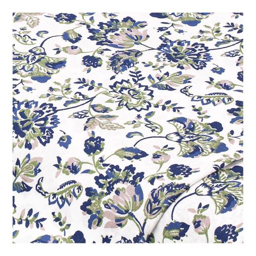 4058896395638 - Baumwoll-Trachtenstoff Blumen-Allover blau-color 4058896395638 - Baumwoll-Trachtenstoff Blumen-Allover blau-color