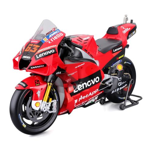 0090159322290 - 32229 - Modellmotorrad - MotoGP Ducati Lenovo 22 Francesco Bagnaia #63 (Maßstab 16) Modell Motorrad 0090159322290 - 32229 - Modellmotorrad - MotoGP Ducati Lenovo 22 Francesco Bagnaia #63 (Maßstab 16) Modell Motorrad