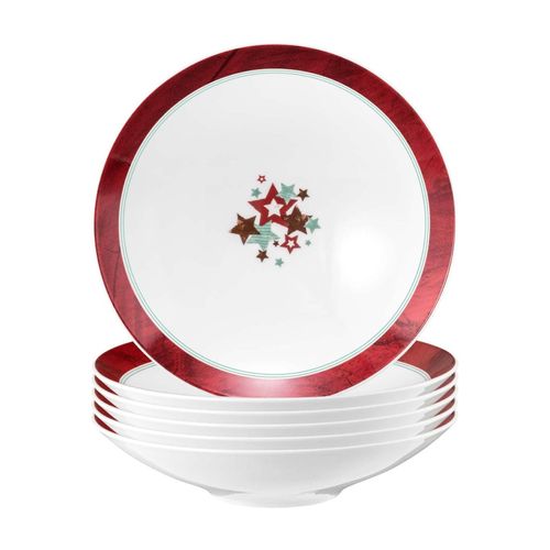 4262517049651 - Pasta- Suppenteller Life Christmas ø 233 cm 6er Set 4262517049651 - Pasta- Suppenteller Life Christmas ø 233 cm 6er Set