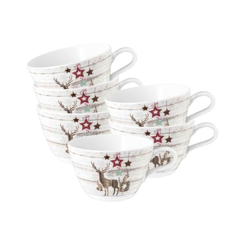 4262517049590 - Milchkaffeetassen Life Christmas 370 ml 6er Set 4262517049590 - Milchkaffeetassen Life Christmas 370 ml 6er Set