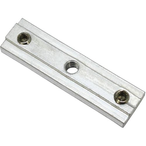 4003018109693 - Gardinenbefestigungen Ersatzteile Verbinder für Gardinenstangen mit Innenlauf II Gr 1 silber (silberfarben) 1 Stk Aluminium Gardinenbefestigungen Serie Einzelprogramm Chicago Ø 20 mm