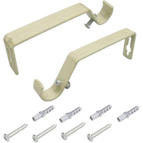 4016318132872 - Träger Gr 1 gold (weiß goldfarben) Ø16cm Gardinenstangenhalterungen für Gardinenstangen Ø 16 mm