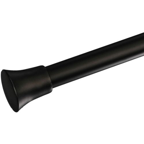 4016318195709 - Gardinenstangen-Endstück Scan Gr 1 schwarz H39cm L39cm Ø2cm Gardinenstangenendstücke für Gardinenstangen Ø 20 mm