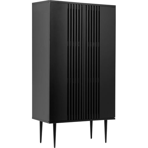 4068223070282 - Kommode PLACES OF STYLE Saltaire TOPSELLER OTTOs Choice schwarz B80cm H148cm T40cm FSC-zertifizierter Holzwerkstoff Sideboards In modernem Design Ganzmetall-Scharniere