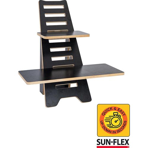 7350042900701 - Laptophalter Sun-Flex Easydesk Rise Holz schwarz kaiserkraft 7350042900701 - Laptophalter Sun-Flex Easydesk Rise Holz schwarz kaiserkraft