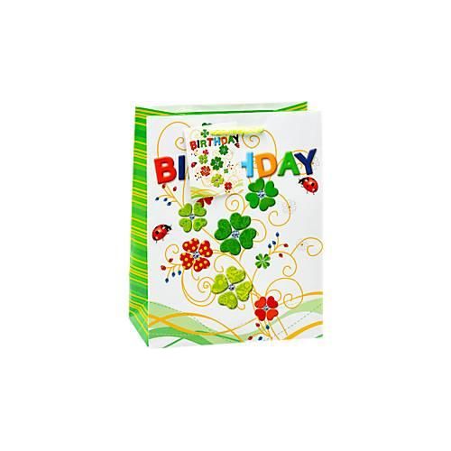 4022792944146 - Geschenktüte TSI Happy Birthday Ballons Format A5 mit Tragekordel und Beschriftungskärtchen B 180 x T 100 x H 230 mm PP-Folie bunt-weiß 3 Stück 4022792944146 - Geschenktüte TSI Happy Birthday Ballons Format A5 mit Tragekordel und Beschriftungskärtchen B 180 x T 100 x H 230 mm PP-Folie bunt-weiß 3 Stück