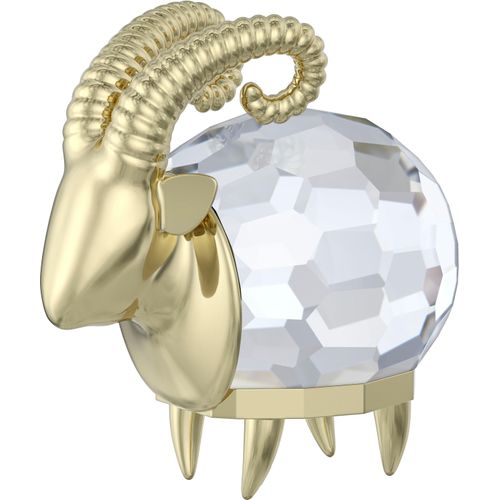 9009656780787 - Dekofigur SWAROVSKI Kristallfigur Sammelfigur Zodiac Steinbock gold (goldfarben kristallweiß) Dekofiguren B H T 25cm x 38cm x 36cm Metall Kristall Kristall B25cm H38cm T36cm