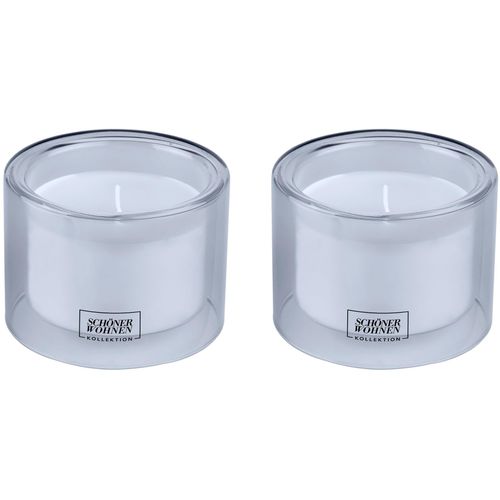 4008838468241 - Duftkerze »Soft Cotton M« blau B95cm H7cm T95cm Glas Wachs SCHÖNER WOHNEN-KOLLEKTION Kerzen im Glas wohlig frischer Duft Brenndauer 30 - 40 Stunden 4008838468241 - Duftkerze »Soft Cotton M« blau B95cm H7cm T95cm Glas Wachs SCHÖNER WOHNEN-KOLLEKTION Kerzen im Glas wohlig frischer Duft Brenndauer 30 - 40 Stunden