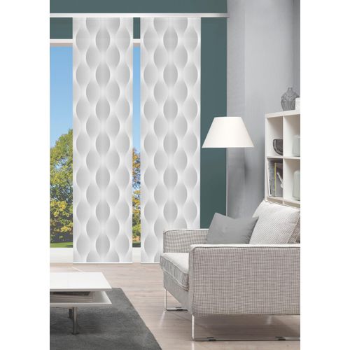 4056751415910 - Schiebegardine VISION S VOLARE grau B60cm H260cm Polyester Gardinen DIGITALDRUCK 4056751415910 - Schiebegardine VISION S VOLARE grau B60cm H260cm Polyester Gardinen DIGITALDRUCK