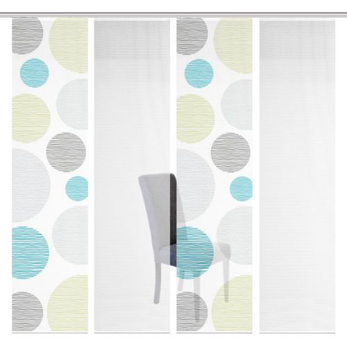 4056751297653 - Schiebegardine VISION S 4ER SET BORDEN Gr 1 blau (blau grün) Gardinen 260cm Paneelwagen 60cm Polyester HxB 260x60 Schiebevorhang 4er Set Digitaldruck B60cm H260cm 4056751297653 - Schiebegardine VISION S 4ER SET BORDEN Gr 1 blau (blau grün) Gardinen 260cm Paneelwagen 60cm Polyester HxB 260x60 Schiebevorhang 4er Set Digitaldruck B60cm H260cm