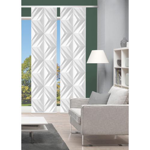 4056751415286 - Schiebegardine VISION S FRESKO grau B60cm H260cm Polyester Gardinen DIGITALDRUCK 4056751415286 - Schiebegardine VISION S FRESKO grau B60cm H260cm Polyester Gardinen DIGITALDRUCK