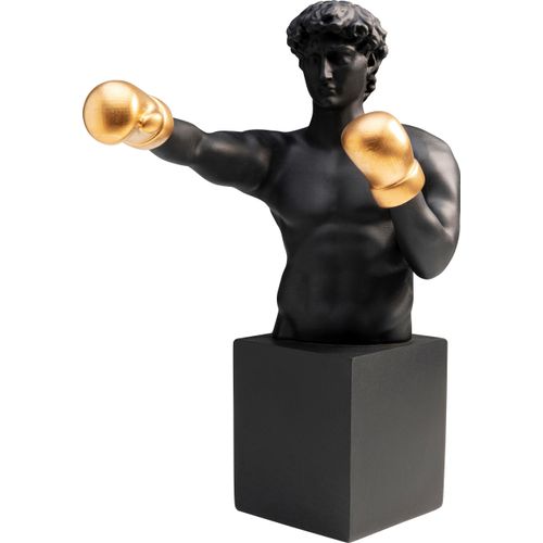 4025621542513 - Dekoobjekt DESIGN Deko Objekt Balboa 40cm schwarz B20cm H40cm T25cm Polyresin Dekofiguren