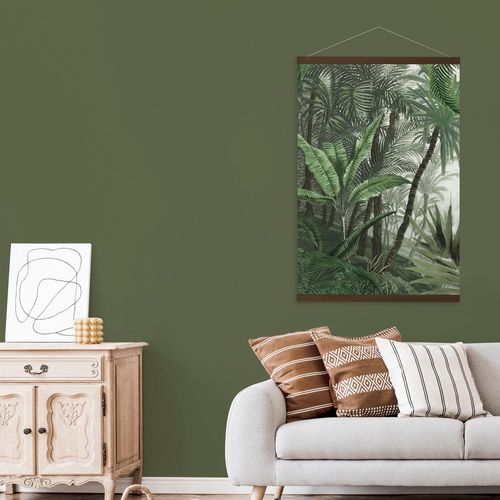 5011583537130 - Leinwandbild ART FOR THE HOME Jungle Landschaft Grun bunt (mehrfarbig) Bilder B H T 70cm x 100cm x 23cm quadratisch Leinwand Luxus Kakemono Leinen Wandposter 100x70cm B70cm H100cm T23cm 5011583537130 - Leinwandbild ART FOR THE HOME Jungle Landschaft Grun bunt (mehrfarbig) Bilder B H T 70cm x 100cm x 23cm quadratisch Leinwand Luxus Kakemono Leinen Wandposter 100x70cm B70cm H100cm T23cm
