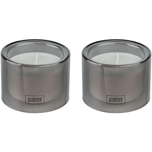 4008838427422 - Duftkerze »Cedar M« grau B95cm H7cm T95cm Glas Wachs SCHÖNER WOHNEN-KOLLEKTION Kerzen im Glas anregender & sinnlicher Duft Brenndauer 30 - 40 Stunden 4008838427422 - Duftkerze »Cedar M« grau B95cm H7cm T95cm Glas Wachs SCHÖNER WOHNEN-KOLLEKTION Kerzen im Glas anregender & sinnlicher Duft Brenndauer 30 - 40 Stunden