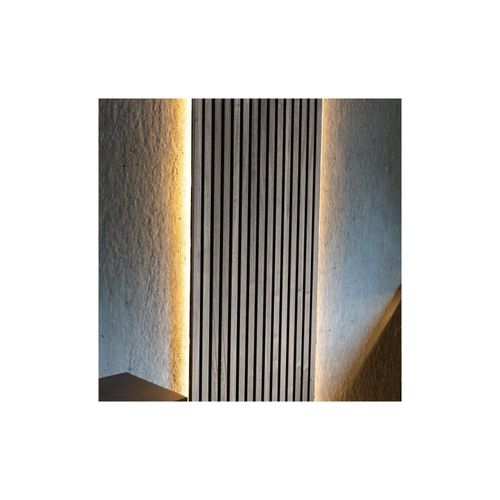 4058166295095 - Akustikpaneel Grey Oak SONIC - 240 x 40 cm