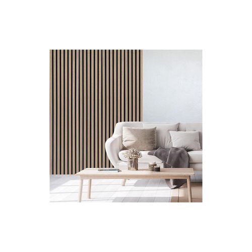 4058166295071 - Akustikpaneel Light Oak SONIC - 240 x 40 cm