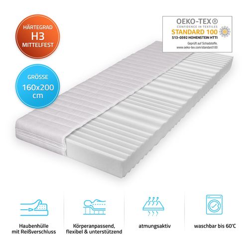 4058166164391 - HOME DELUXE Matratze ORTHO BASIC 160 x 200 cm 4058166164391 - HOME DELUXE Matratze ORTHO BASIC 160 x 200 cm
