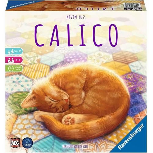 4005556270385 - 27038 - Calico Abwechslungsreiches Legespiel für Erwachsene Kinder und Katzen Fans ab 10 Jahren Ideal für Spieleabende für 1-4 Spieler 4005556270385 - 27038 - Calico Abwechslungsreiches Legespiel für Erwachsene Kinder und Katzen Fans ab 10 Jahren Ideal für Spieleabende für 1-4 Spieler