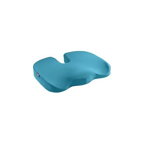 4002432129560 - Sitzkissen Ergo Cosy ergonomisch abnehmbarer Stoffbezug B 470 x T 370 x H 90 mm blau