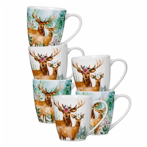 4053532174936 - Henkelbecher Winter Forrest 360 ml 6er Set 4053532174936 - Henkelbecher Winter Forrest 360 ml 6er Set