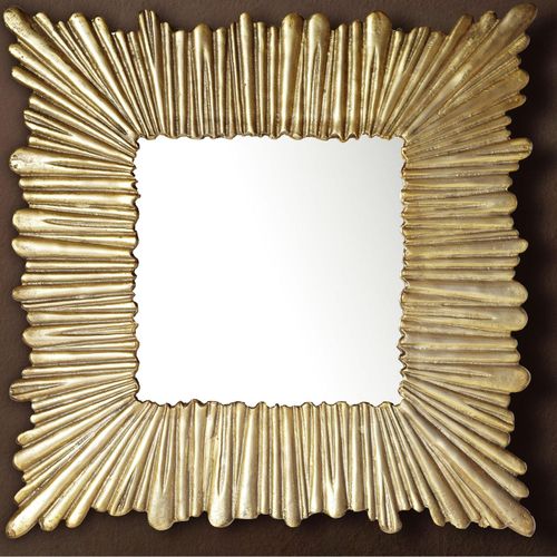 4251757722622 - Wandspiegel 75x75 cm Metall Design Hängespiegel Gold Aluminium Dekospiegel Quadratisch mit Rahmen Spiegel Wand Groß Flurspiegel 4251757722622 - Wandspiegel 75x75 cm Metall Design Hängespiegel Gold Aluminium Dekospiegel Quadratisch mit Rahmen Spiegel Wand Groß Flurspiegel