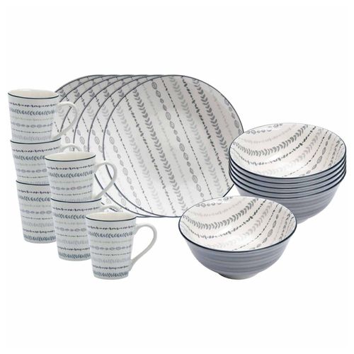 4262517047671 - Frühstücks-Set Sendai Ranke 18er Set 4262517047671 - Frühstücks-Set Sendai Ranke 18er Set