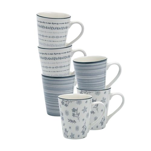 4262517047619 - Henkelbecher Sendai Mix 300 ml 6er Set