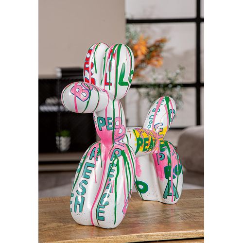 4063387596050 - Tierfigur CASABLANCA BY GILDE Figur Hund Pallone H 40 cm weiß B41cm H40cm T13cm Kunstharz Dekofiguren 4063387596050 - Tierfigur CASABLANCA BY GILDE Figur Hund Pallone H 40 cm weiß B41cm H40cm T13cm Kunstharz Dekofiguren