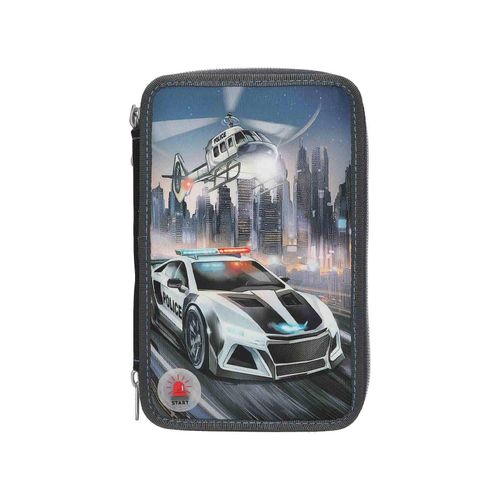 4010070703783 - 3-Fach Federtasche LED Monster Cars 75 x 13 x 20 cm 4010070703783 - 3-Fach Federtasche LED Monster Cars 75 x 13 x 20 cm