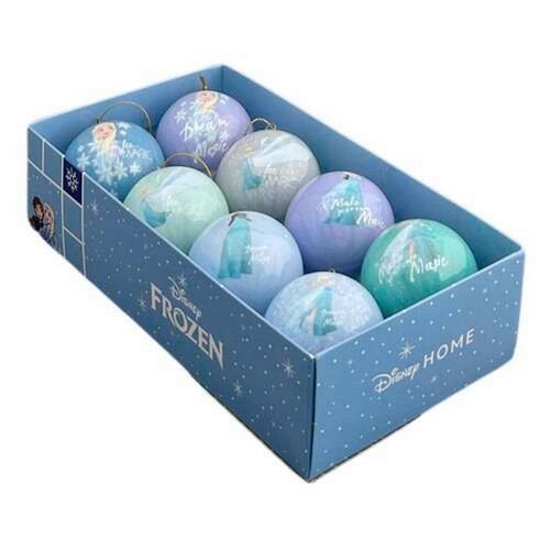 8720634040174 - Christbaumkugel-Set Frozen  Mehrfarbig  Kunststoff  8-teilig  Dekoration Weihnachtsdekoration Weihnachtsbaumschmuck Weihnachtskugeln