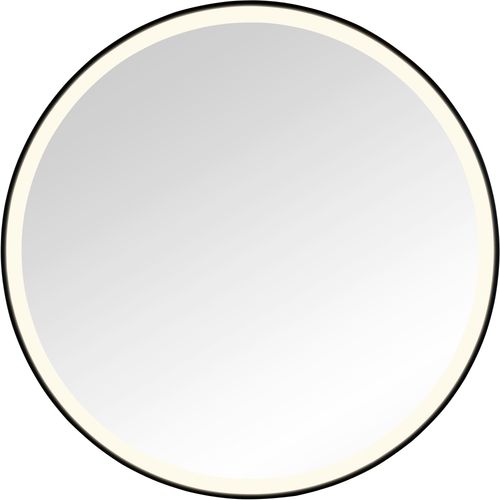 4251820318851 - LED-Lichtspiegel MIRRORS AND MORE DARLA schwarz Ø80cm Spiegelglas Spiegel 4251820318851 - LED-Lichtspiegel MIRRORS AND MORE DARLA schwarz Ø80cm Spiegelglas Spiegel