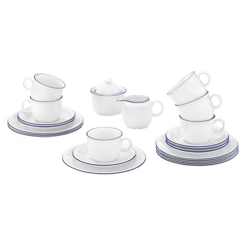 4003106995115 - Kaffeeservice Compact Blaurand 20er Set