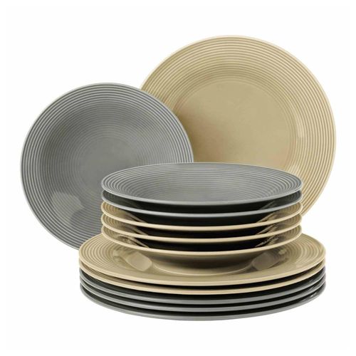 4262517044649 - Tafelservice Beat Color Glaze 12er Set