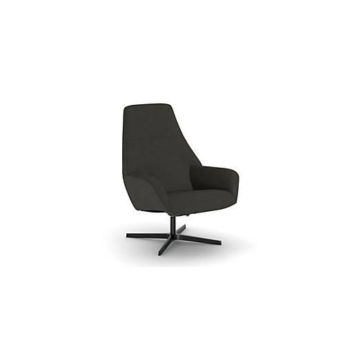 5901747296297 - NowyStyl Drehsessel Barrique mit Armlehnen Rückenlehne neigungsverstellbar B 540 x T 515 x H 410 mm Polyesterbezug Aluminium dunkelgrau schwarz 5901747296297 - NowyStyl Drehsessel Barrique mit Armlehnen Rückenlehne neigungsverstellbar B 540 x T 515 x H 410 mm Polyesterbezug Aluminium dunkelgrau schwarz