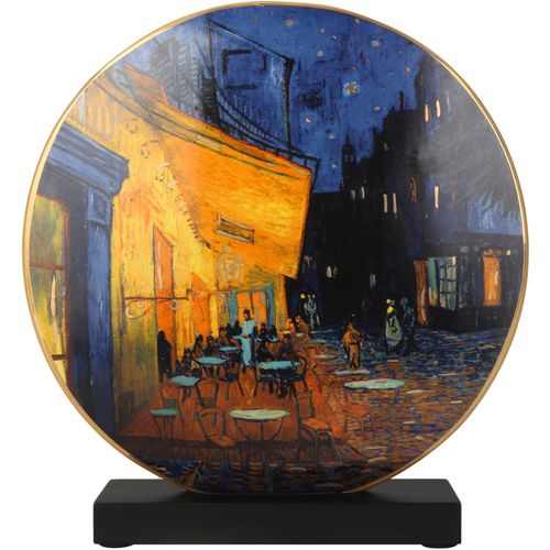 4005169372544 - Tischvase GOEBEL Vase Van Gogh- Sternennacht bunt B8cm H335cm T31cm Porzellan Vasen