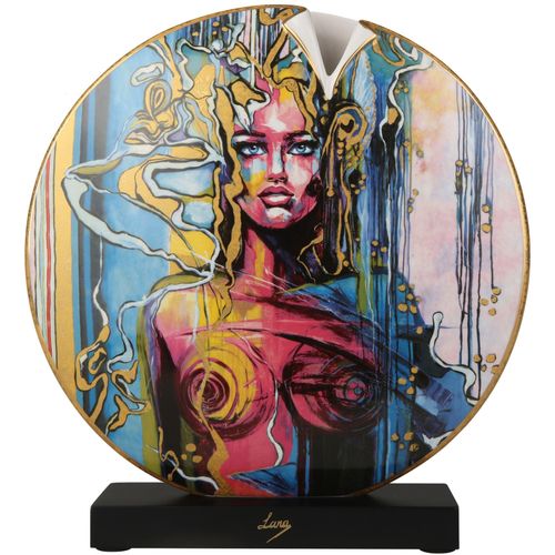 4005169372025 - Tischvase GOEBEL Vase Lana Frey -Freya bunt B8cm H335cm T21cm Porzellan Vasen 4005169372025 - Tischvase GOEBEL Vase Lana Frey -Freya bunt B8cm H335cm T21cm Porzellan Vasen