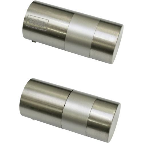 4003018378648 - Gardinenstangen-Endstück SCHÖNER WOHNEN LAMINAT Endstück Zylinder für Ø 20 mm Gardinenstangenendstücke Gr 2 St edelstahl optik silber matt Gardinenstangen-Endstücke Serie Einzelprogramm Leon Ø 20 mm 4003018378648 - Gardinenstangen-Endstück SCHÖNER WOHNEN LAMINAT Endstück Zylinder für Ø 20 mm Gardinenstangenendstücke Gr 2 St edelstahl optik silber matt Gardinenstangen-Endstücke Serie Einzelprogramm Leon Ø 20 mm