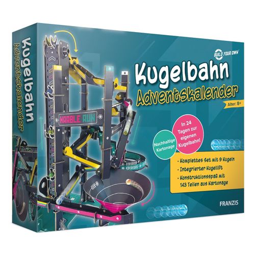 4019631673008 - Kugelbahn Adventskalender Basteln Spielwaren Bausätze Adventskalender