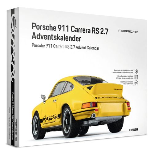 4019631672735 - ADV 67273-5 - Adventskalender - Porsche 911 Carrera RS DE ENG Hellgelb 4019631672735 - ADV 67273-5 - Adventskalender - Porsche 911 Carrera RS DE ENG Hellgelb