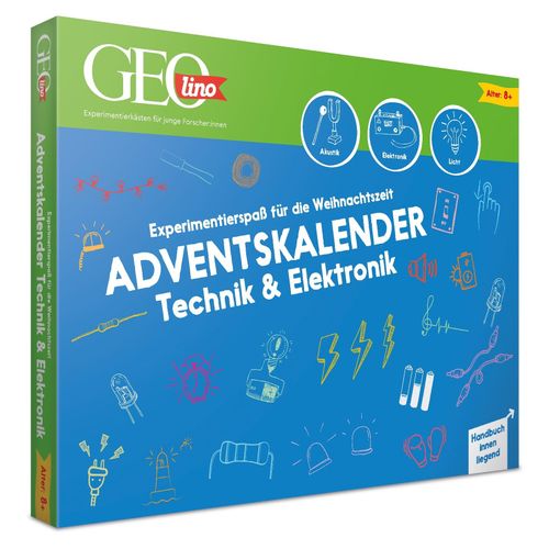 4019631671714 - Geolino GEOlino Adventskalender Technik & Elektronik Experimente GEOlino Elektronik Adventskalender