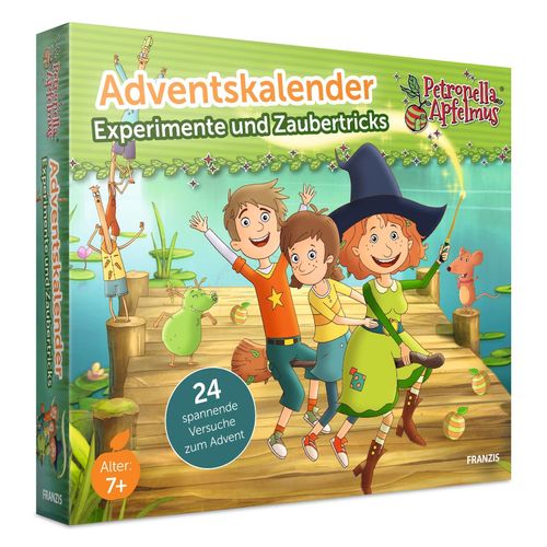 4019631672025 - FRANZIS 67202 - Adventskalender Petronella Apfelmus - Experimente und Zaubertricks 24 spannende Versuche zum Advent fü