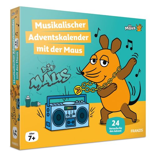 4019631672704 - FRANZIS Adventskalender Musikalisch mit der Maus mehrfarbig 4019631672704 - FRANZIS Adventskalender Musikalisch mit der Maus mehrfarbig